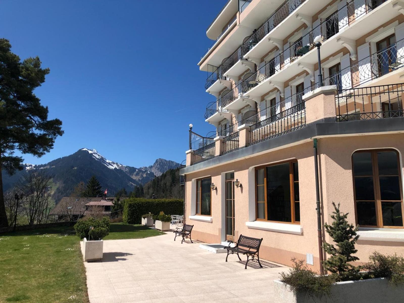 Rosat 2 Apartamento Chateau-d'Oex Exterior foto